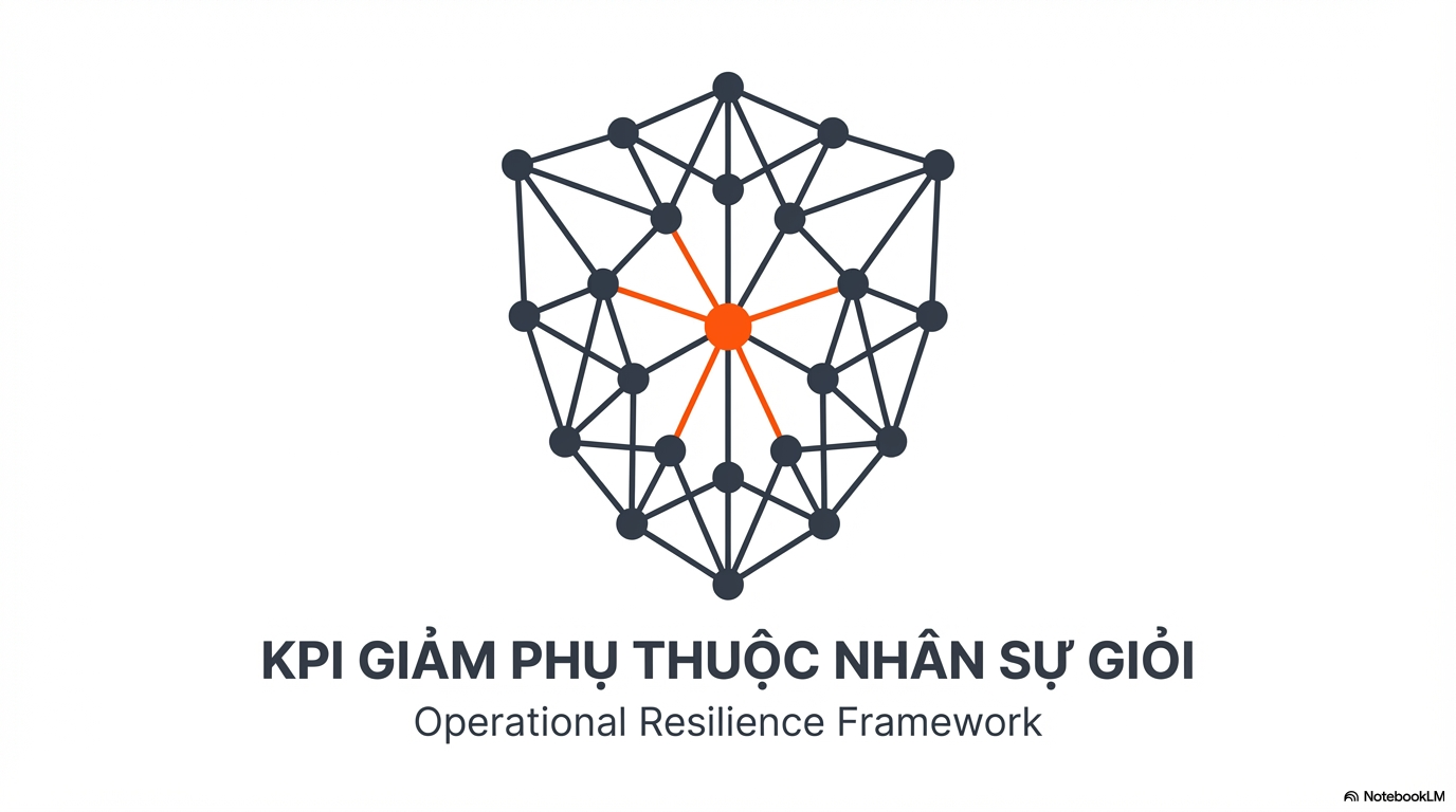 KPI điều hành giảm phụ thuộc người giỏi - Operational Resilience Framework